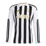 Thai Version Juventus 26/27 Home Long Sleeve Jersey