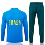 Brazil 26/27 Half-Zip Training Top and Pants Set B26041