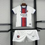 Kids PSG 26/27 Away Jersey and Short Kit
