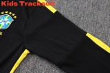Kids Brazil 26/27 Half-Zip Training Sweatshirt and Pants Set E26048