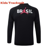 Kids Brazil 26/27 Half-Zip Training Sweatshirt and Pants Set E26046