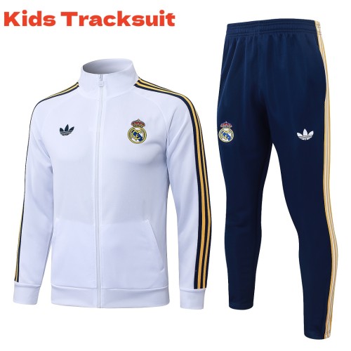 Kids Real Madrid 26/27 Training Jacket and Pants Set E26043