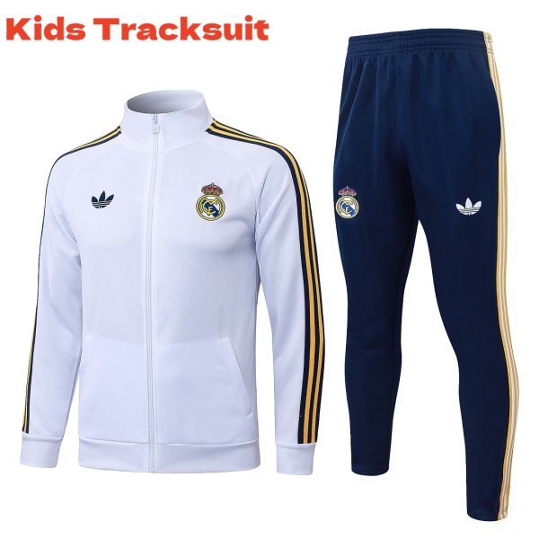 Kids Real Madrid 26/27 Training Jacket and Pants Set E26043