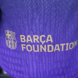 Player Version Barcelona 26/27 Away Long Sleeve Authentic Jersey