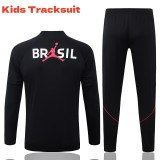 Kids Brazil 26/27 Half-Zip Training Sweatshirt and Pants Set E26046