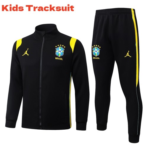 Kids Brazil 26/27 Training Jacket and Pants Set E26042