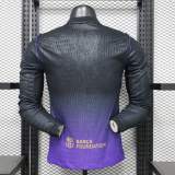 Player Version Barcelona 26/27 Away Long Sleeve Authentic Jersey