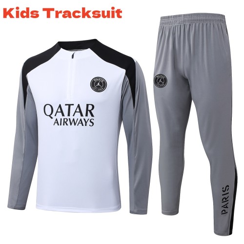 Kids PSG 26/27 Half-Zip Training Sweatshirt and Pants Set E26044