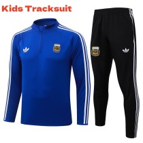 Kids Argentina 26/27 Half-Zip Training Top and Pants Set E26053