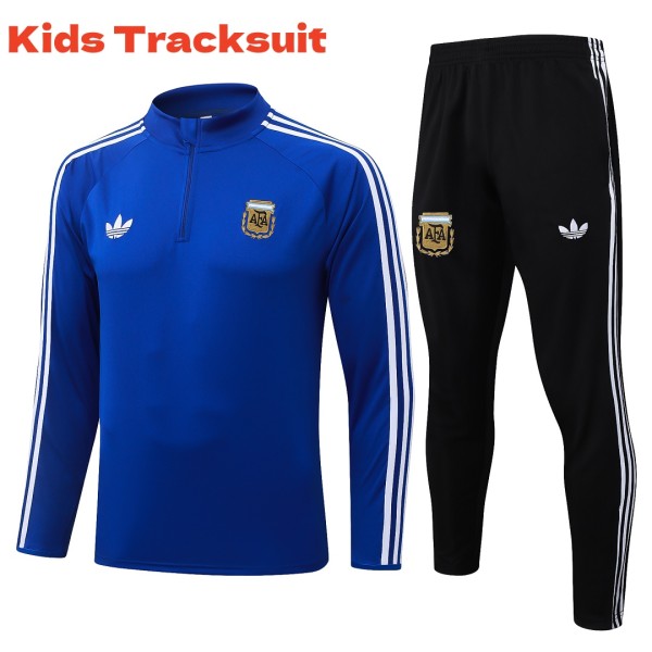 Kids Argentina 26/27 Half-Zip Training Top and Pants Set E26053