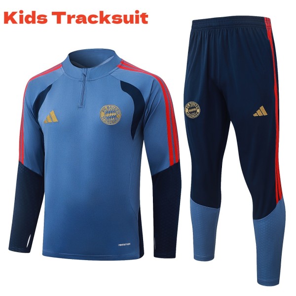 Kids Bayern Munich 26/27 Half-Zip Training Sweatshirt and Pants Set E26071
