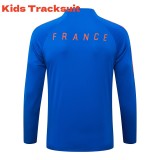 Kids France 26/27 Half-Zip Training Sweatshirt and Pants Set E26058