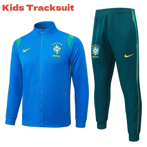 Kids Brazil 26/27 Training Jacket and Pants Set E26061