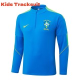 Kids Brazil 26/27 Half-Zip Training Sweatshirt and Pants Set E26057