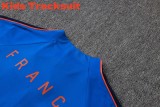Kids France 26/27 Half-Zip Training Sweatshirt and Pants Set E26058