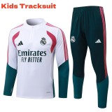 Kids Real Madrid 26/27 Half-Zip Training Sweatshirt and Pants Set E26066