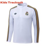 Kids Real Madrid 26/27 Half-Zip Training Sweatshirt and Pants Set E26055