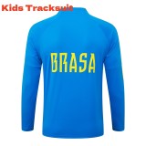 Kids Brazil 26/27 Half-Zip Training Sweatshirt and Pants Set E26057