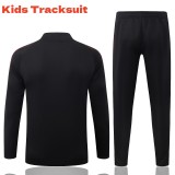 Kids MUFC 26/27 Half-Zip Training Sweatshirt and Pants Set E26070