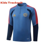 Kids Bayern Munich 26/27 Half-Zip Training Sweatshirt and Pants Set E26071