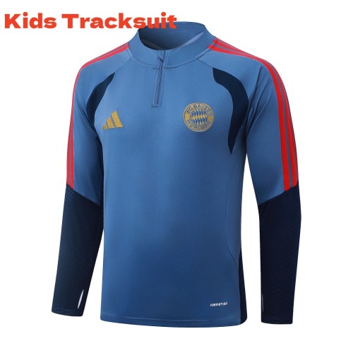 Kids Bayern Munich 26/27 Half-Zip Training Sweatshirt and Pants Set E26071