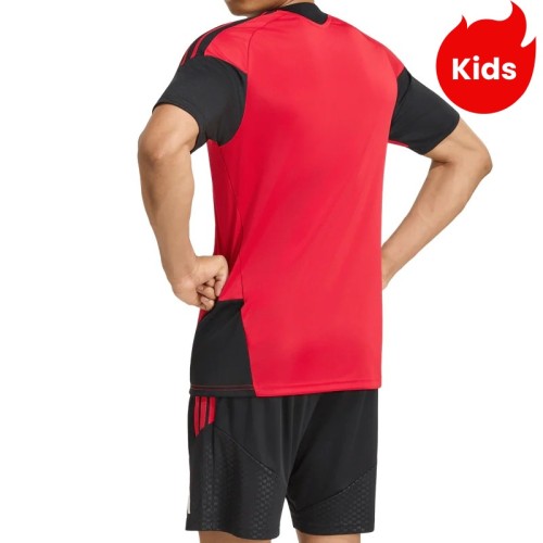 Kids MUFC 26/27 Training Jersey and Short Kit