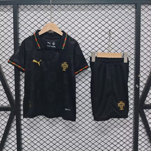 Portugal 2026 Black Panther Jersey and Short Kit