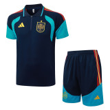 Spain 26/27 Training Polo and Shorts Set C2613