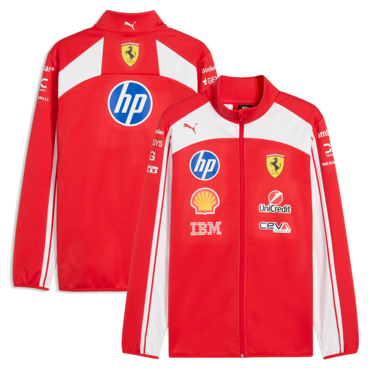 Scuderia Ferrari F1 2026 Team Softshell Jacket