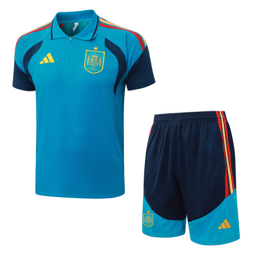 Spain 26/27 Training Polo and Shorts Set C2609