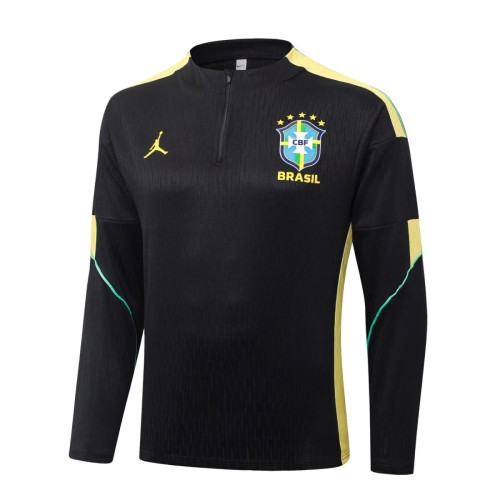 Player Version Brazil 2026 1/4 Zip Training Pro Top
