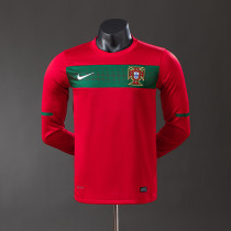 Portugal 2010 Home Long Sleeve Retro Jersey