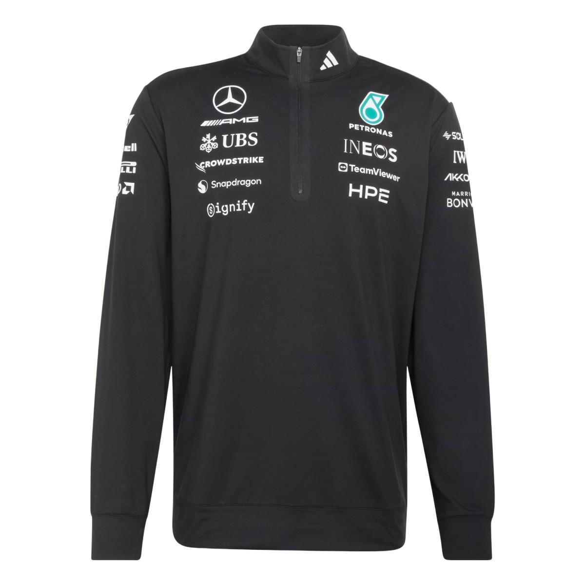 Mercedes AMG Petronas F1 2026 Driver 1/4 ZIP Sweatshirt