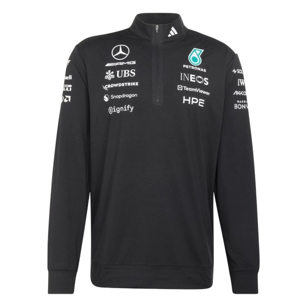 Mercedes AMG Petronas F1 2026 Driver 1/4 ZIP Sweatshirt