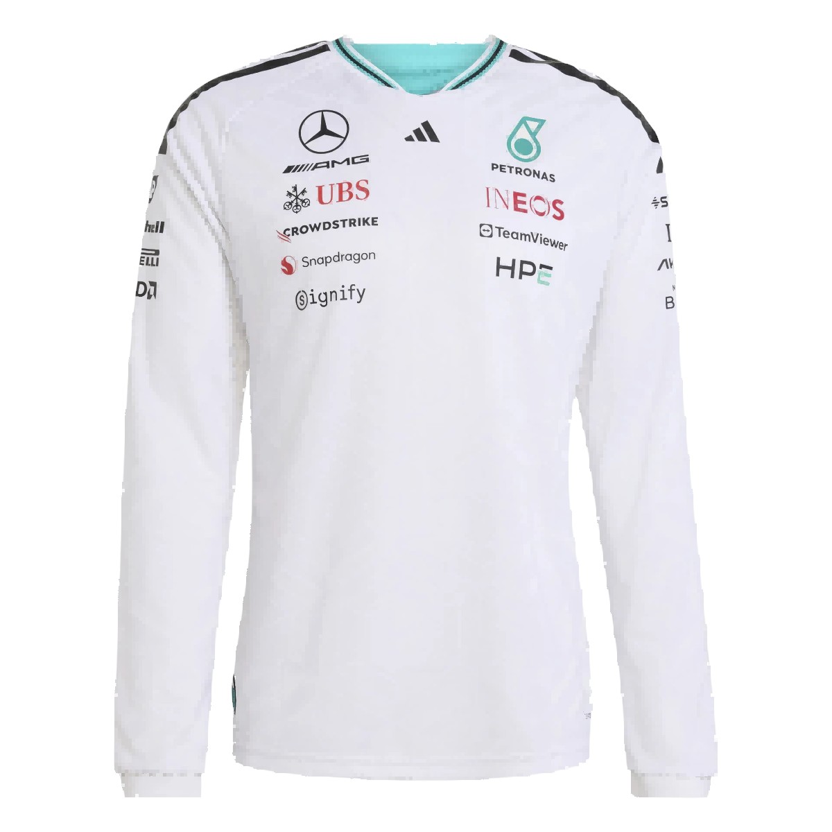 Mercedes AMG Petronas F1 2026 Team Driver Long Sleeve T-Shirt