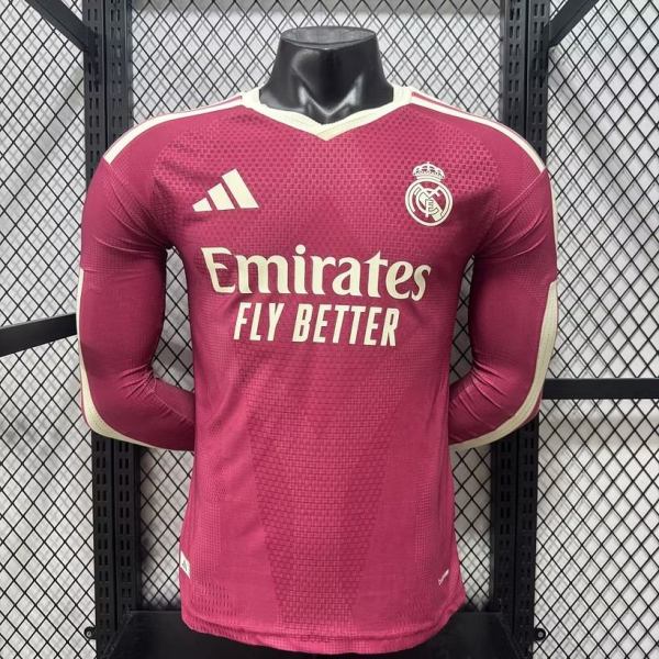 Player Version Real Madrid 26/27 Third Long Sleeve Authentic Jersey