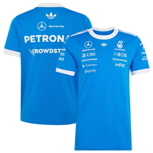 Mercedes AMG Petronas F1 2026 Team Blue Wonder Driver Tee
