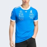 Mercedes AMG Petronas F1 2026 Team Blue Wonder Driver Tee