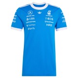 Mercedes AMG Petronas F1 2026 Team Blue Wonder Driver Tee