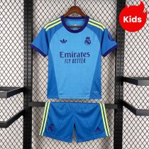 Kids Real Madrid 26/27 Goalkeeper Jersey and Short Kit