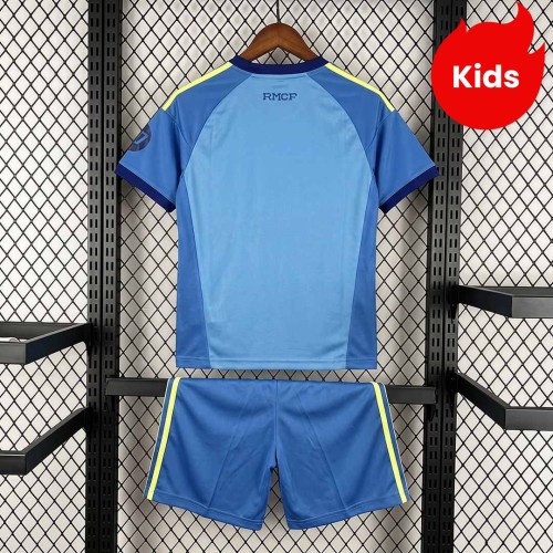 Kids Real Madrid 26/27 Goalkeeper Jersey and Short Kit