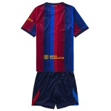 Kids Barcelona 26/27 Home Jersey and Short Kit