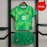 Kids Barcelona 26/27 Goalkeeper Jersey and Short Kit