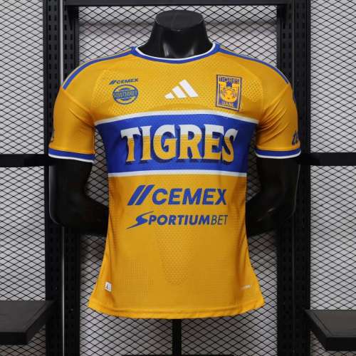 Player Version Tigres UANL 26/27 Home Authentic Jersey
