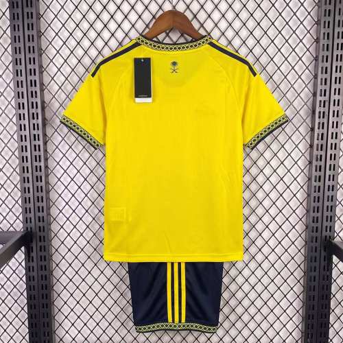 Kids Al-Nassr FC 26/27 Home Jersey and Short Kit