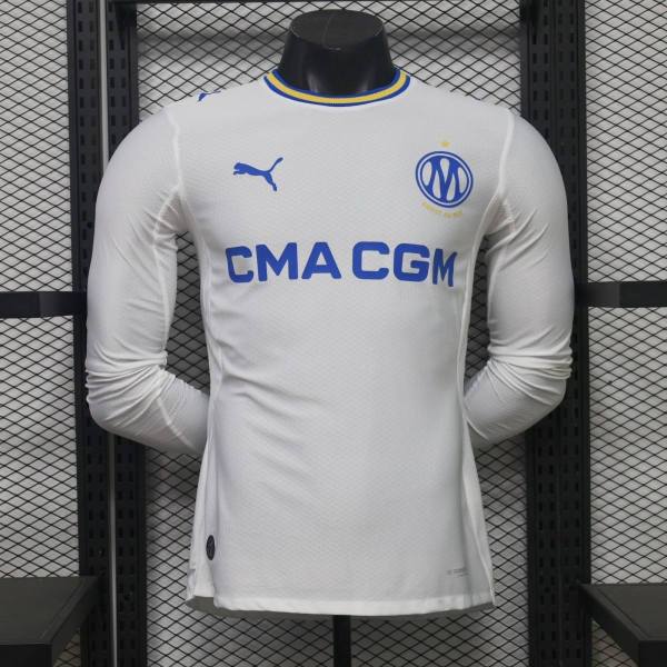Player Version OM 26/27 Home Long Sleeve Authentic Jersey