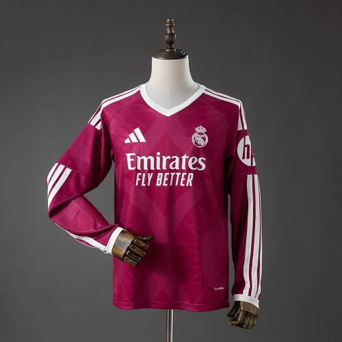 Thai Version Real Madrid 26/27 Third Long Sleeve Jersey