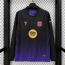 Thai Version Barcelona 26/27 Away Long Sleeve Jersey