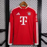 Thai Version Bayern Munich 26/27 Home Long Sleeve Jersey