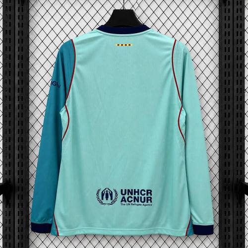 Thai Version Barcelona 26/27 Third Long Sleeve Jersey